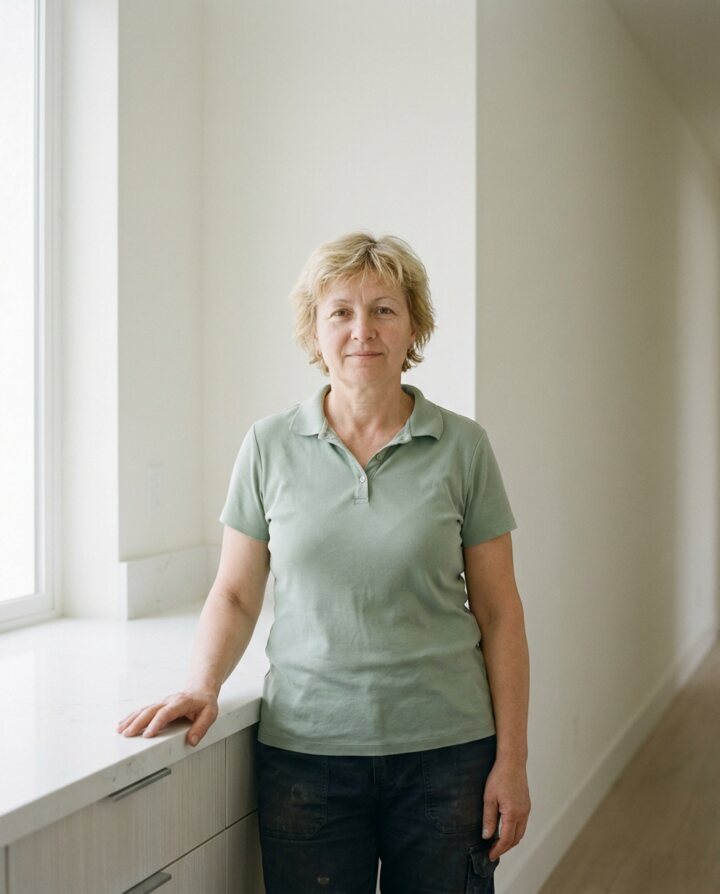 Irena, an independent cleaner